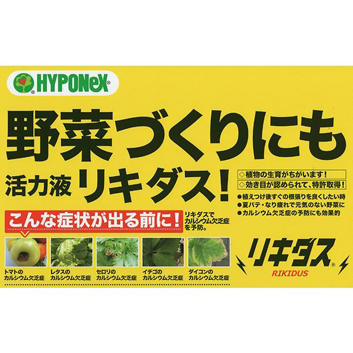 HYPONeX - 日本花寶Rikidus顆粒活力肥料 500g (含鈣質、鎂、氨基酸及土壤改良成份)