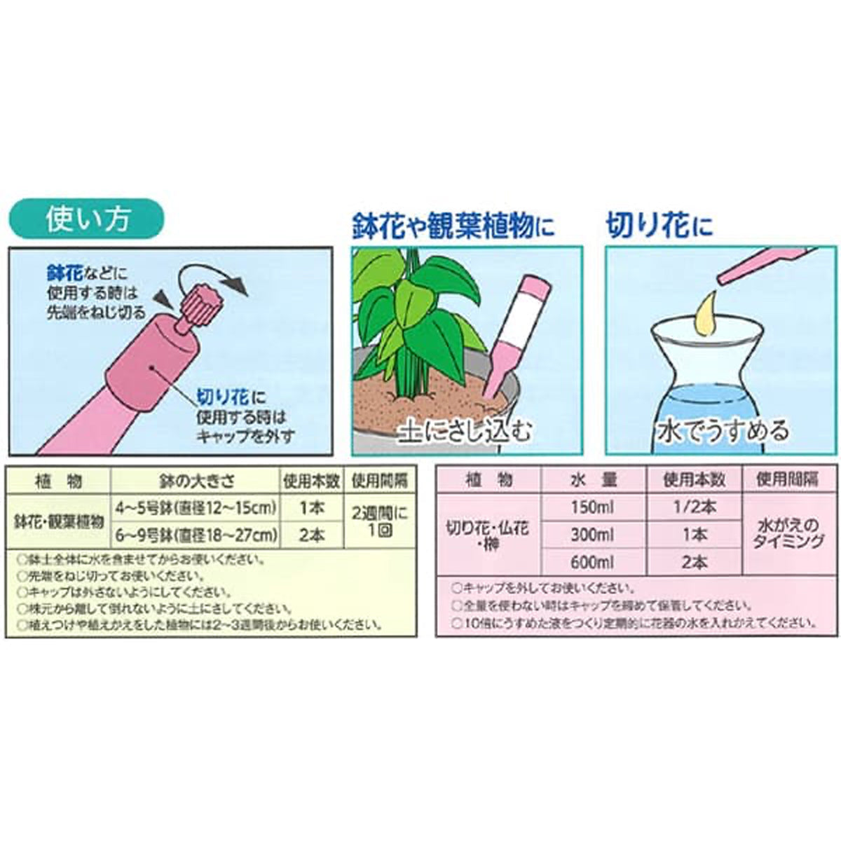HYPONeX - 日本花寶切花/開花植物活力插支液 30ml x 10本入