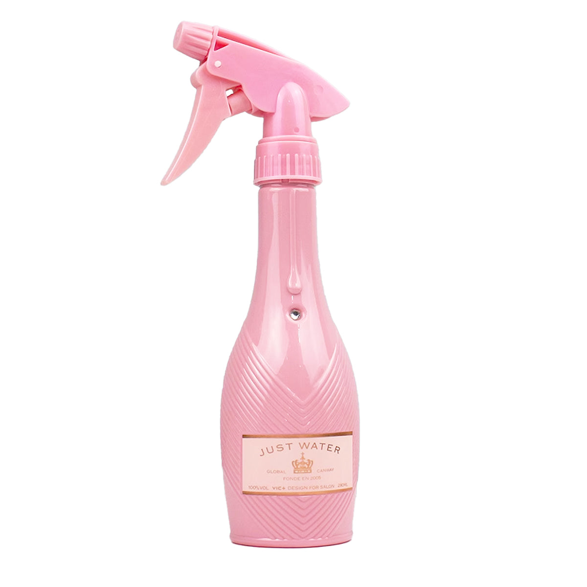 時尚粉紅液體噴水壺280ml 酒精消毒噴瓶 理髮美髮用 園藝淋花