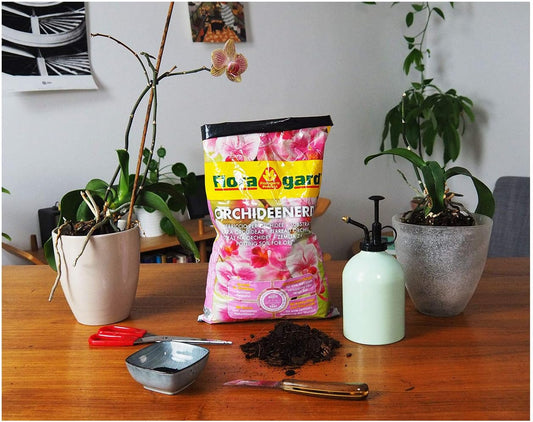 Floragard - 德國蘭花用培植泥土 5L 園藝種植花泥 培養土