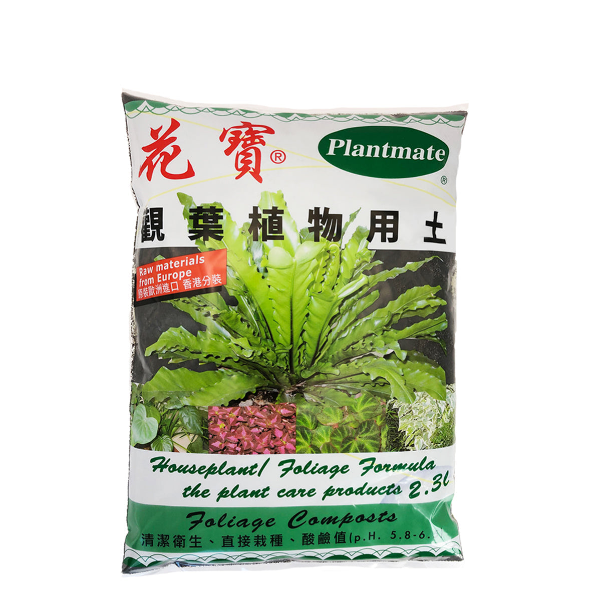觀葉植物通用泥土 2.3L
