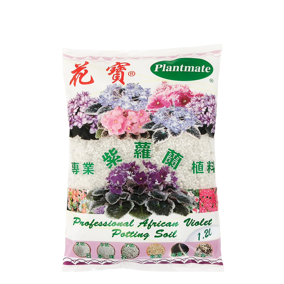 5號(中粒)日本珠石 - 1.2L - 直徑2.4-3.6mm