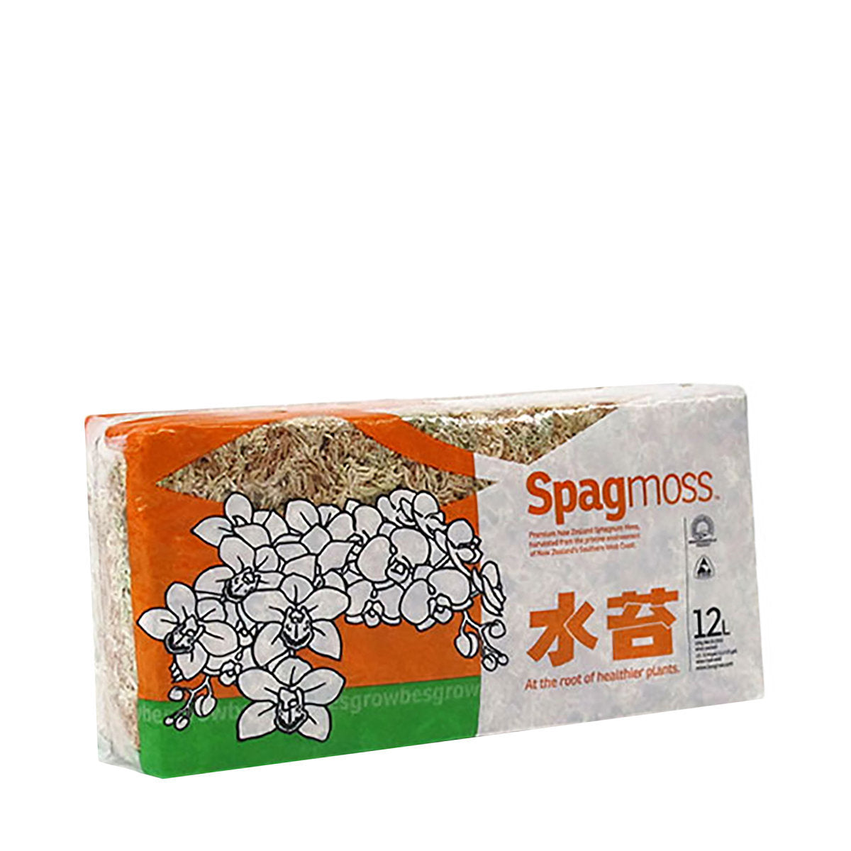 Besgrow - New Zealand AA+ grade Spagmoss 12L