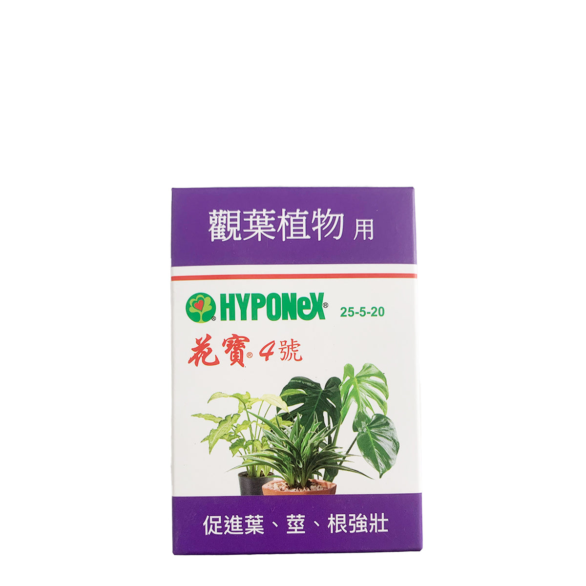 HYPONeX - Japan No.4 25-5-20 Water Soluble Powdery Plant Food for Foliage - 30g