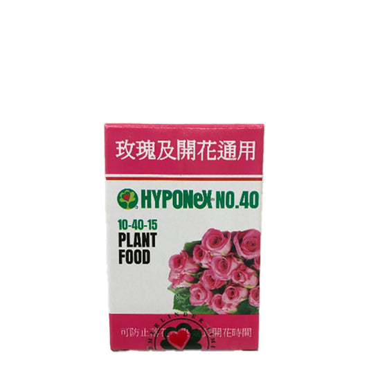 HYPONeX - 日本花寶40號 10-40-15 玫瑰用速效水溶性粉劑園藝肥料 - 30g