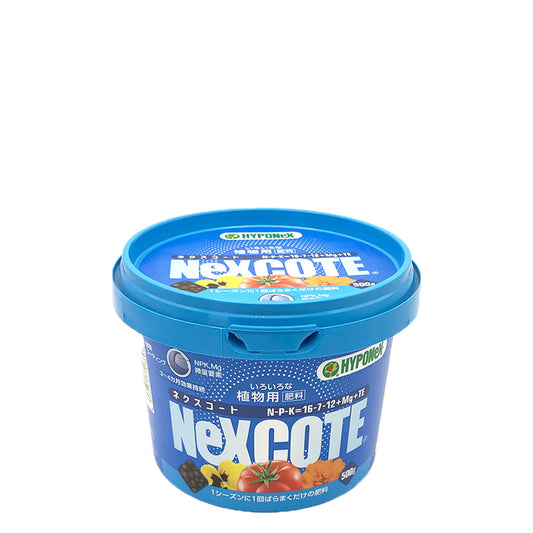 NEXCOTE 16-7-12+Mg+Te 一般植物專用粒狀肥 500g