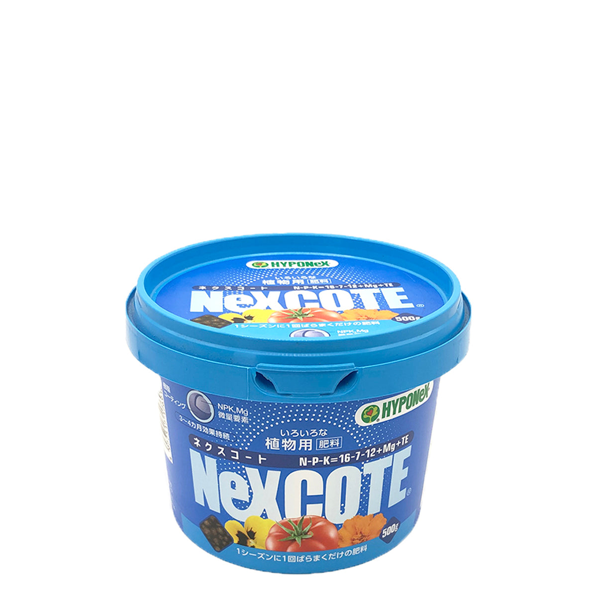 NEXCOTE 16-7-12+Mg+Te 一般植物專用粒狀肥 500g