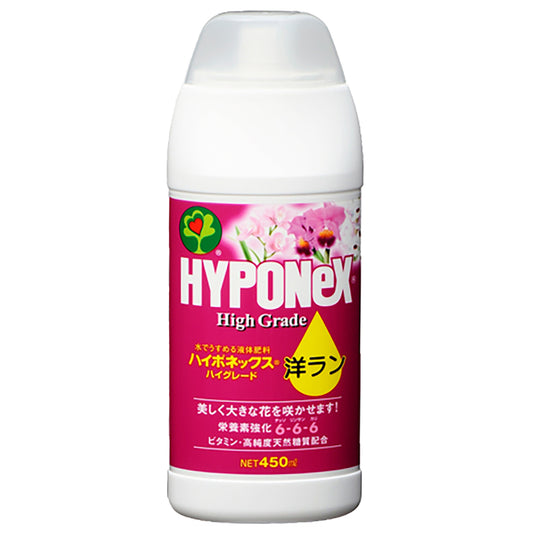 HYPONeX - 日本花寶 High Grade 6-6-6 洋蘭、國蘭專用濃縮液 園藝肥料 450ml