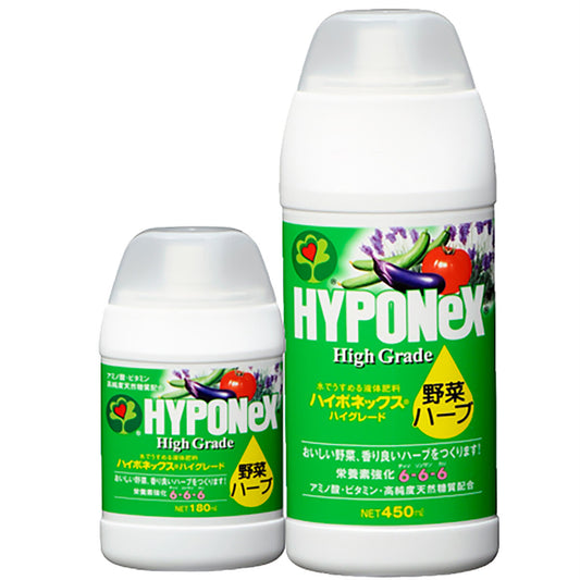 HYPONeX - 日本花寶 High Grade 6-6-6 蕃茄蔬果濃縮液 園藝肥料 450ml 番茄
