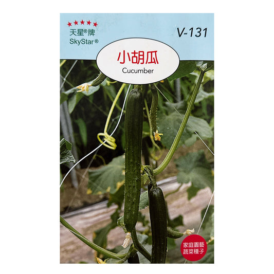 台灣天星牌園藝蔬果種子 - 小胡瓜