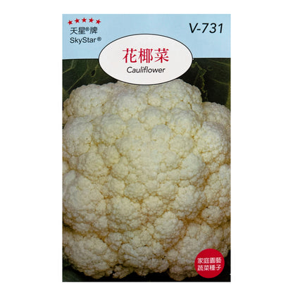 台灣天星牌園藝蔬果種子 - 花椰菜