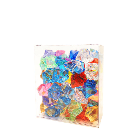 水栽裝飾用塑膠彩色珠石